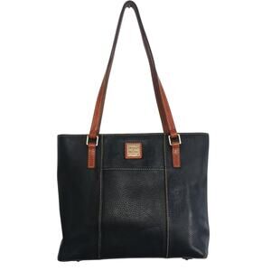 Dooney & Bourke Pebble collection Lexington black medium sized purse. Regency